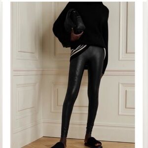 Spanx Faux Leather Leggings in Black large